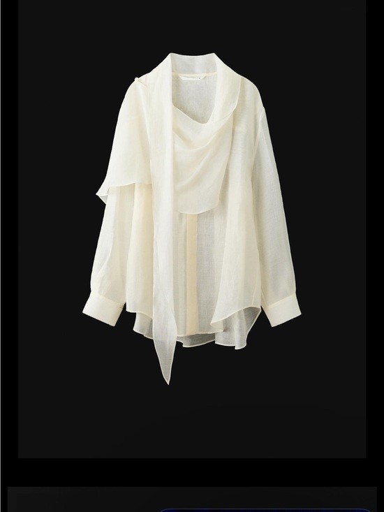 Zara Tops - ZARA ZW COLLECTION HANDKERCHIEF SHIRT